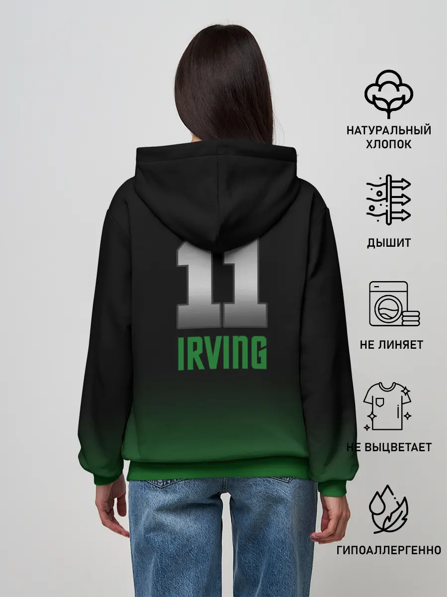 Женское худи / Boston Кайри Ирвинг