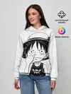 Женское худи / палец в носу One Piece