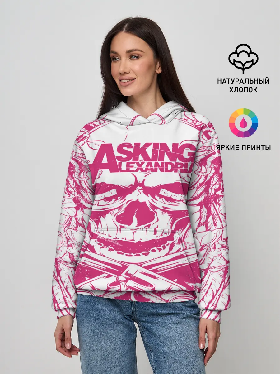 Женское худи / Asking Alexandria