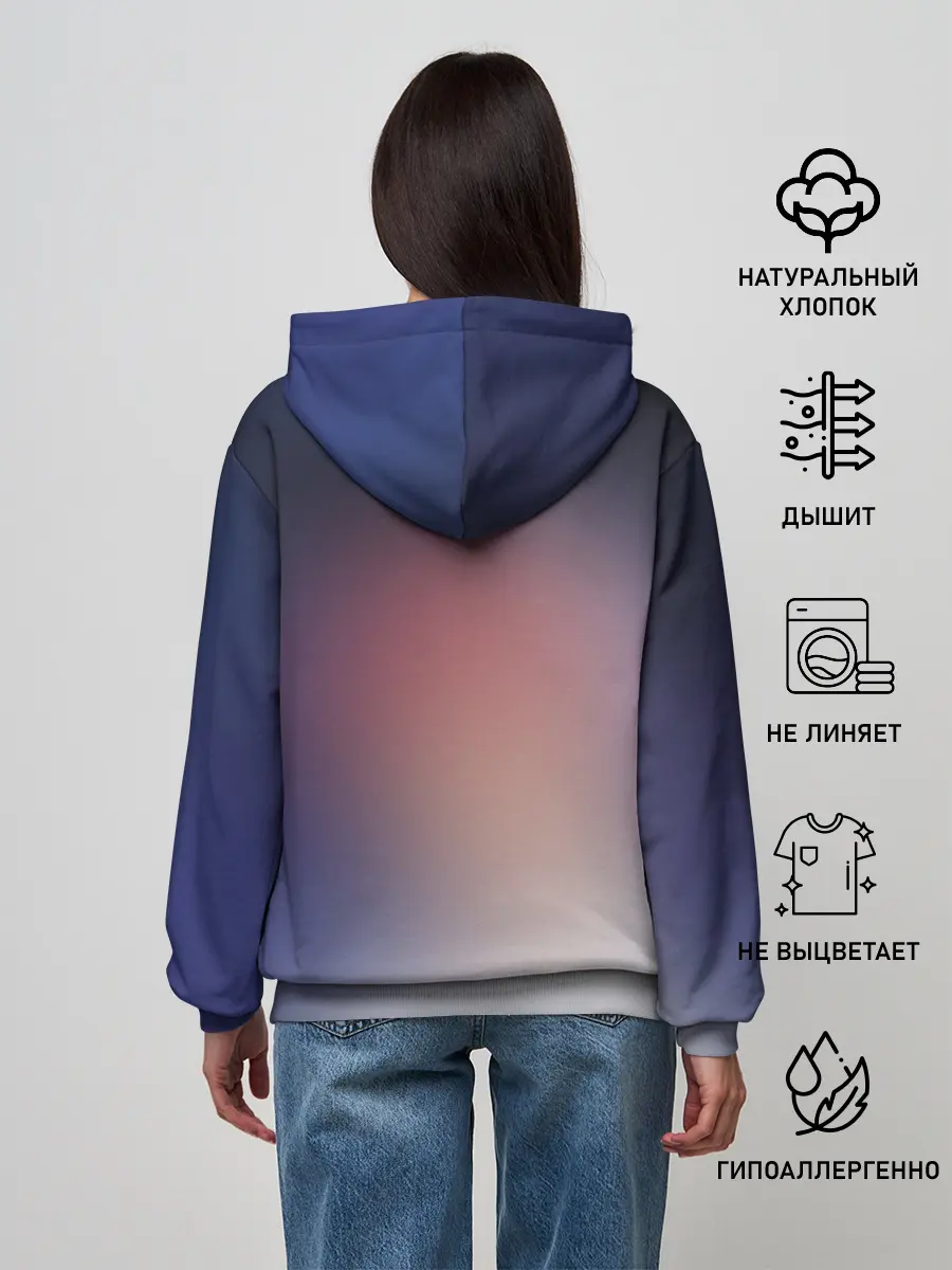 Женское худи / Kiss