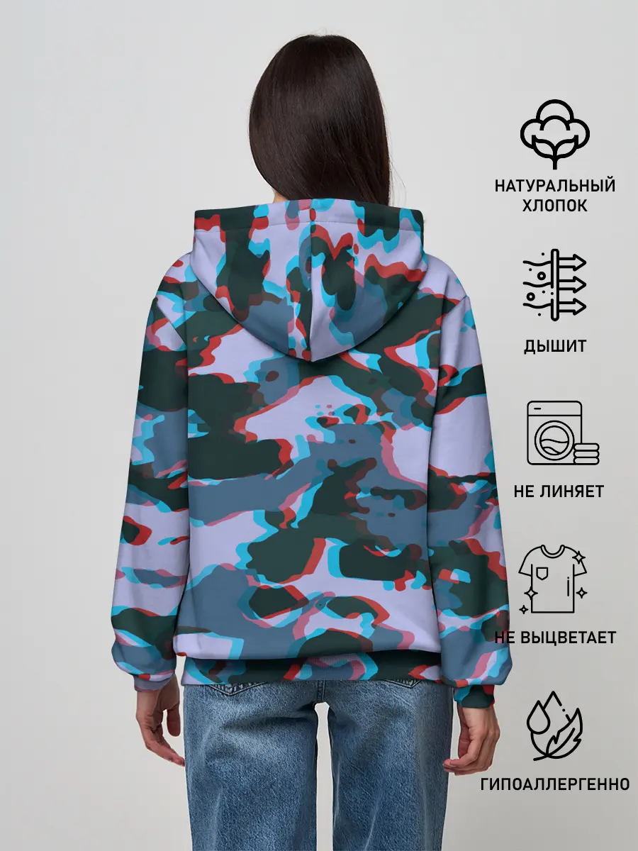 Женское худи / Камуфляж