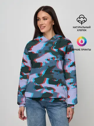 Женское худи / Камуфляж
