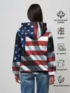 Женское худи / Символика Америки