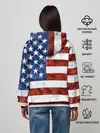 Женское худи / США ФЛАГ