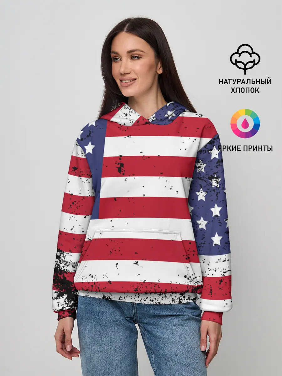 Женское худи / США