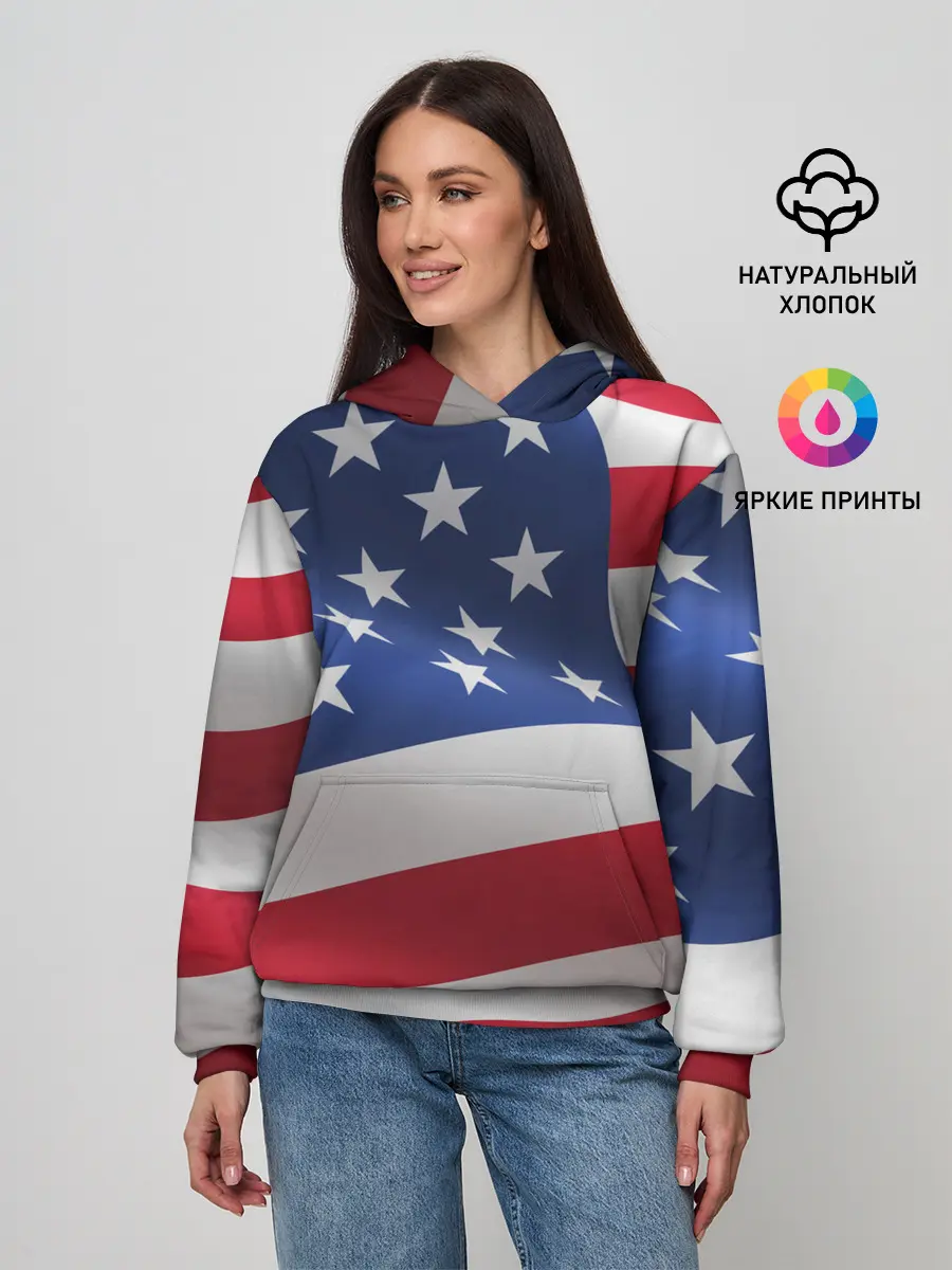 Женское худи / USA