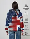 Женское худи / Англия&Америка