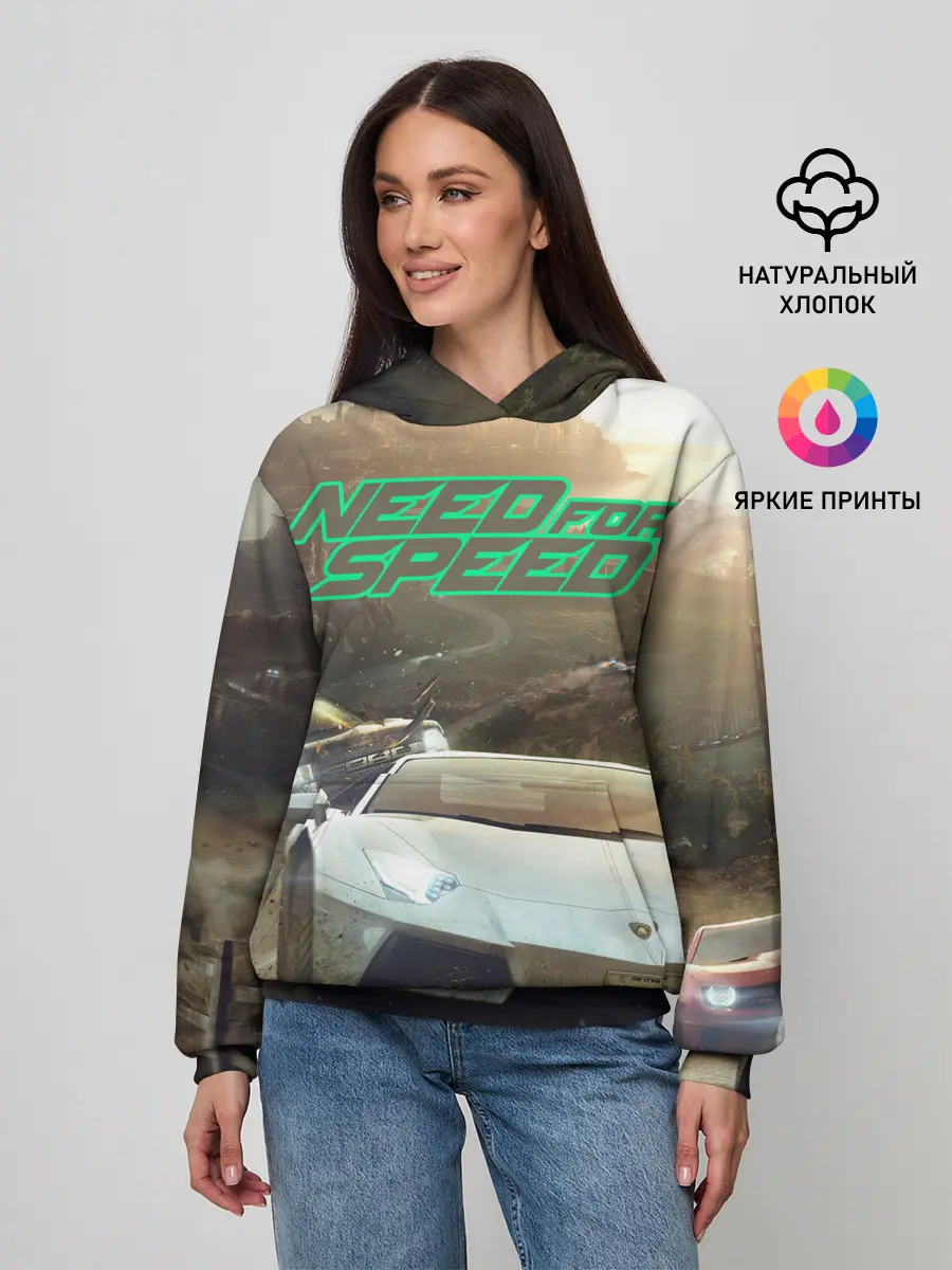 Женское худи / Need for Speed
