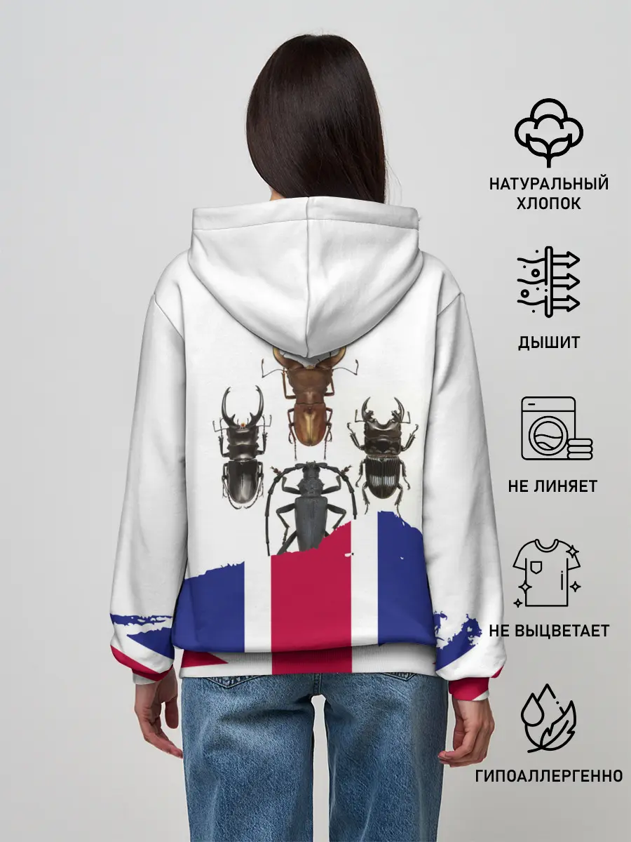 Женское худи / Жуки