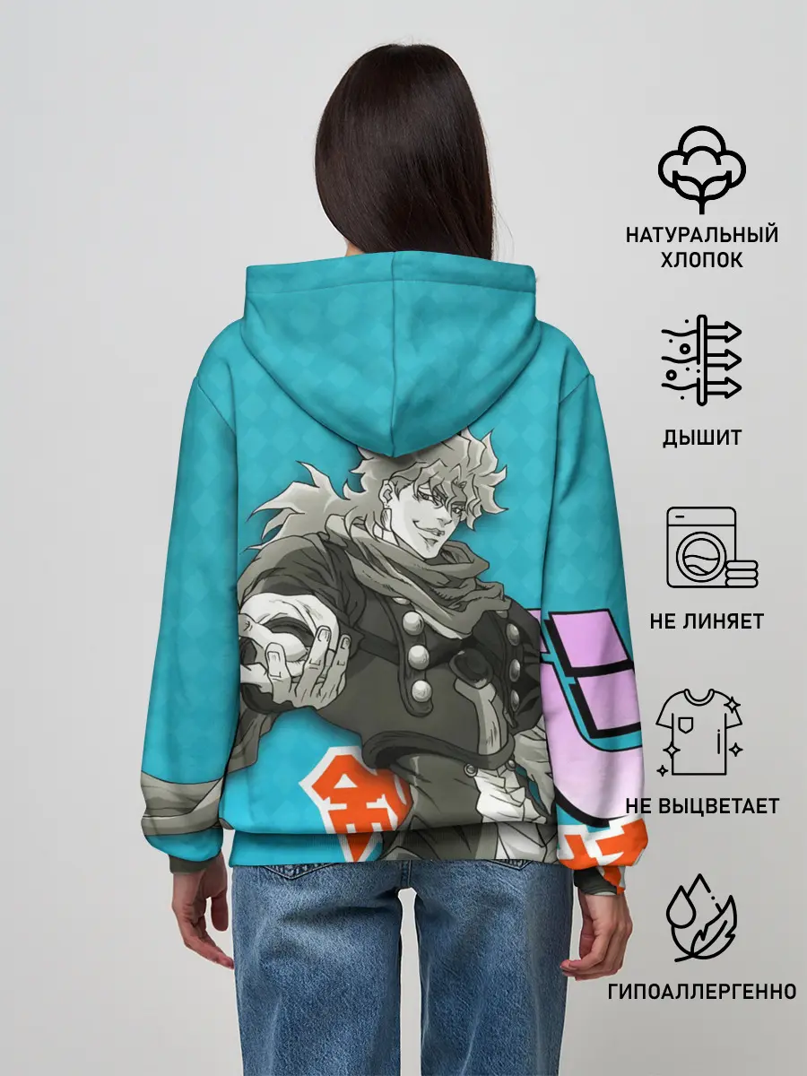 Женское худи / Приключения ДжоДжо