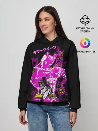 Женское худи / Приключения ДжоДжо