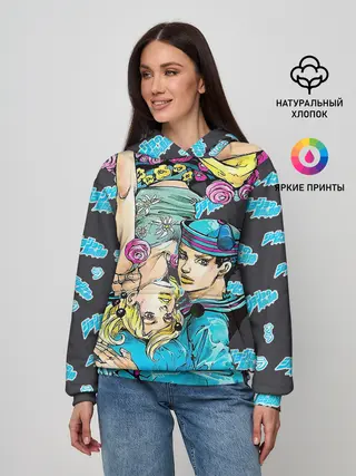 Женское худи / JoJo Bizarre Adventure