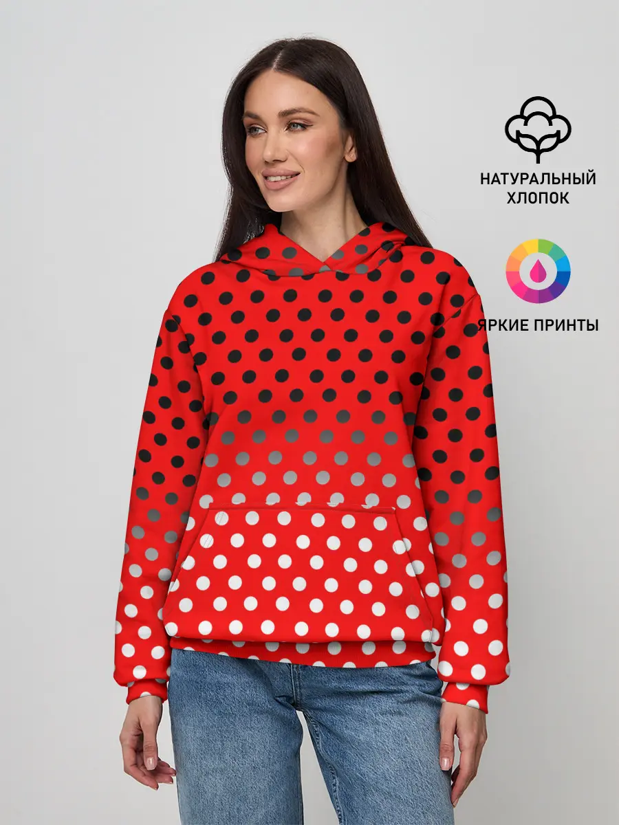 Женское худи / ГОРОШЕК