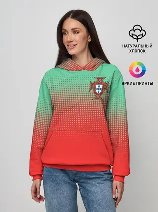 Женское худи / Сборная Португалии