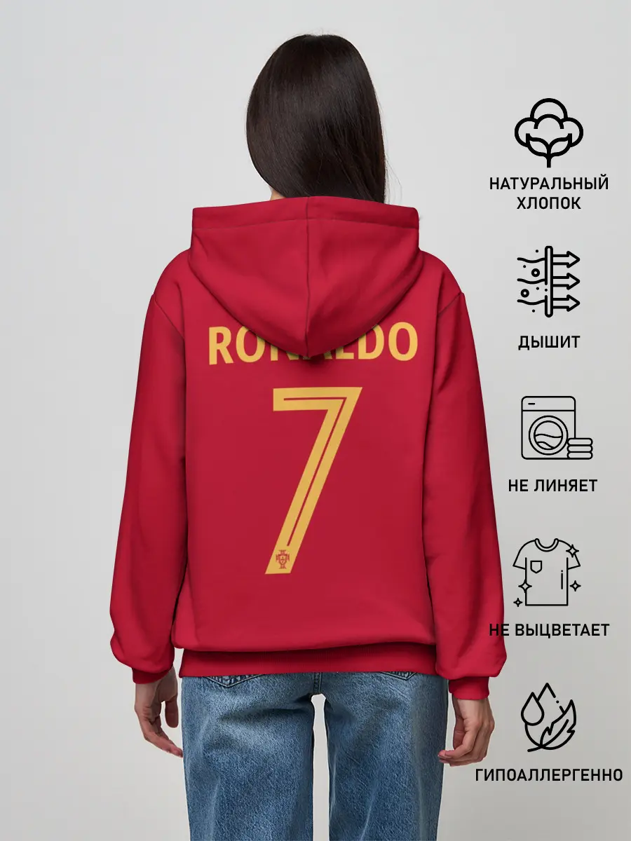 Женское худи / Криштиану Роналду