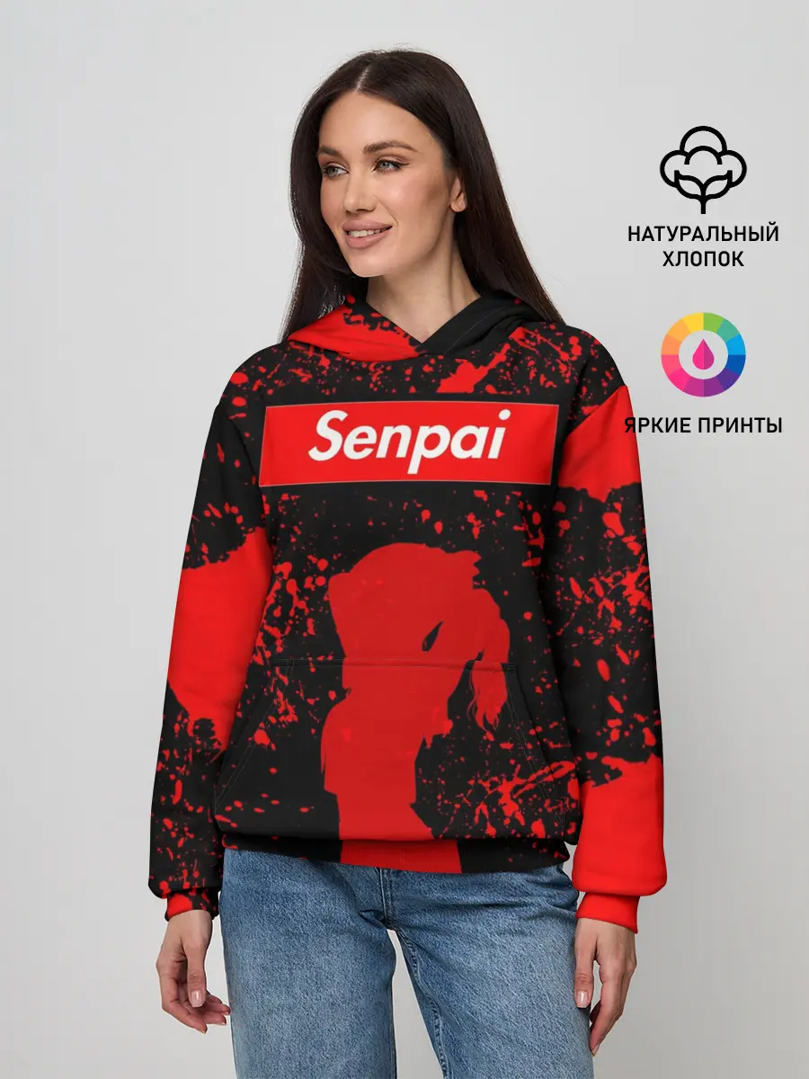 Женское худи / Senpai
