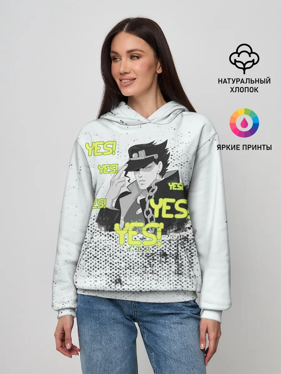 Женское худи / JoJo Bizarre Adventure