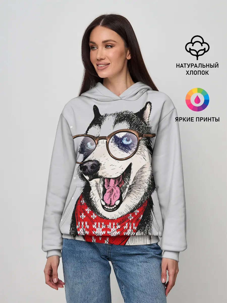 Женское худи / Хаски