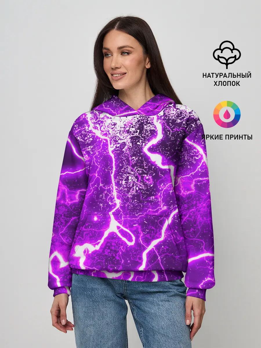 Женское худи / НЕОНОВЫЙ STORM