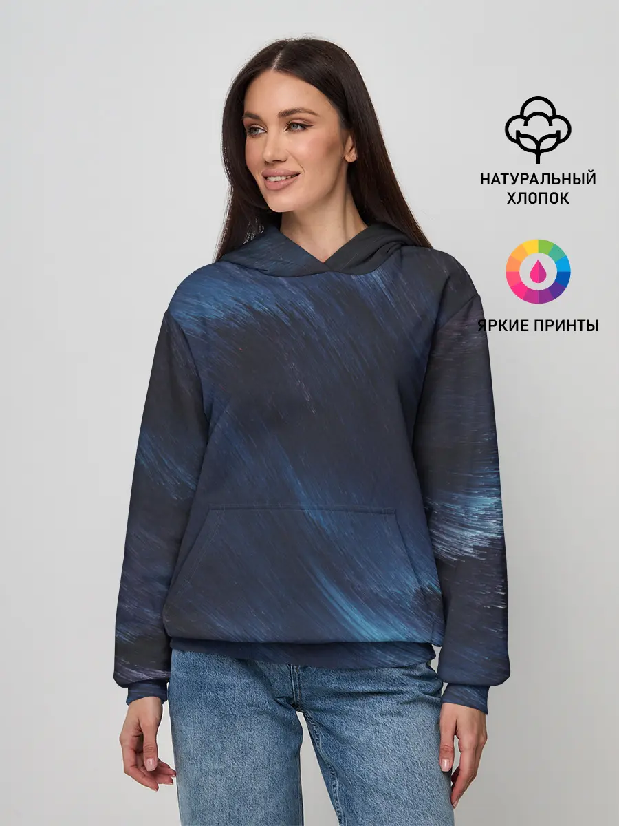 Женское худи / ВОЛНЫ