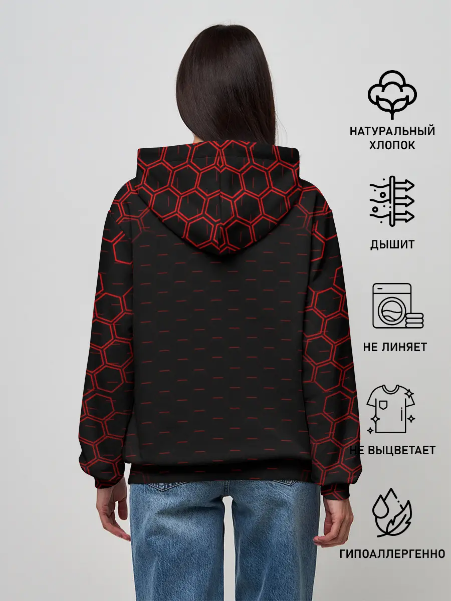 Женское худи / СТАЛЬНАЯ БРОНЯ