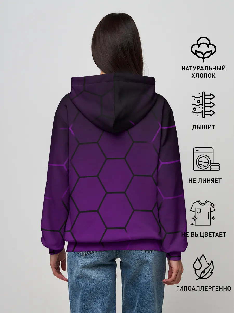 Женское худи / Неоновая броня