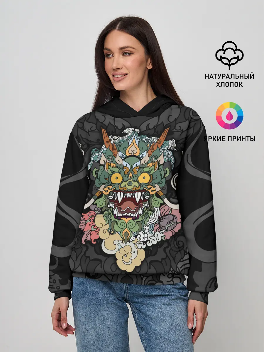 Женское худи / Дракон