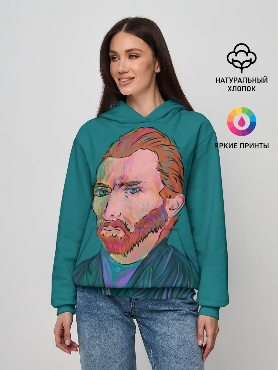 Женское худи / Ван Гог