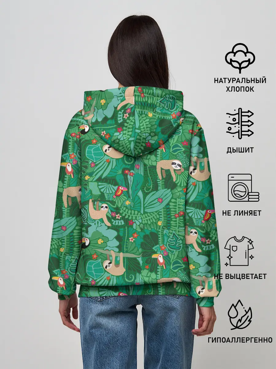 Женское худи / Ленивцы