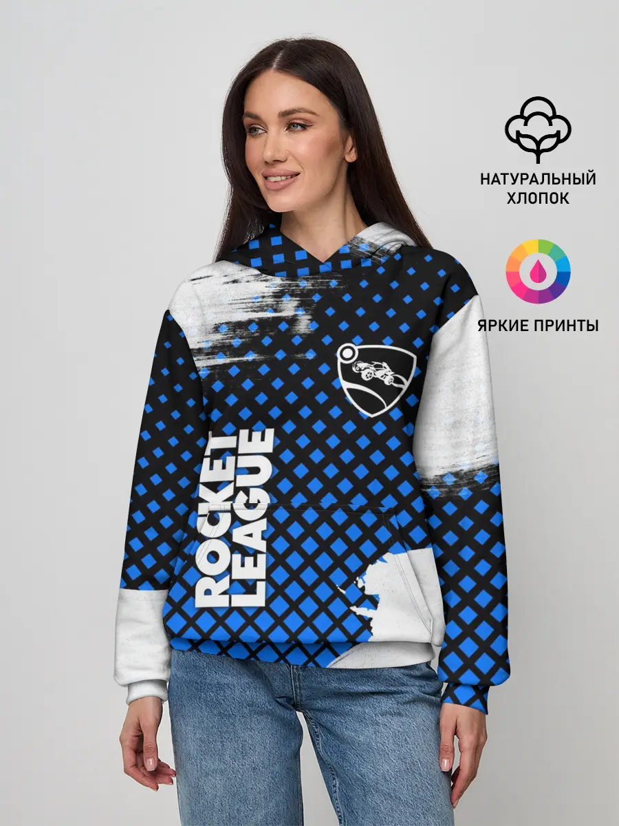 Женское худи / ROCKET LEAGUE