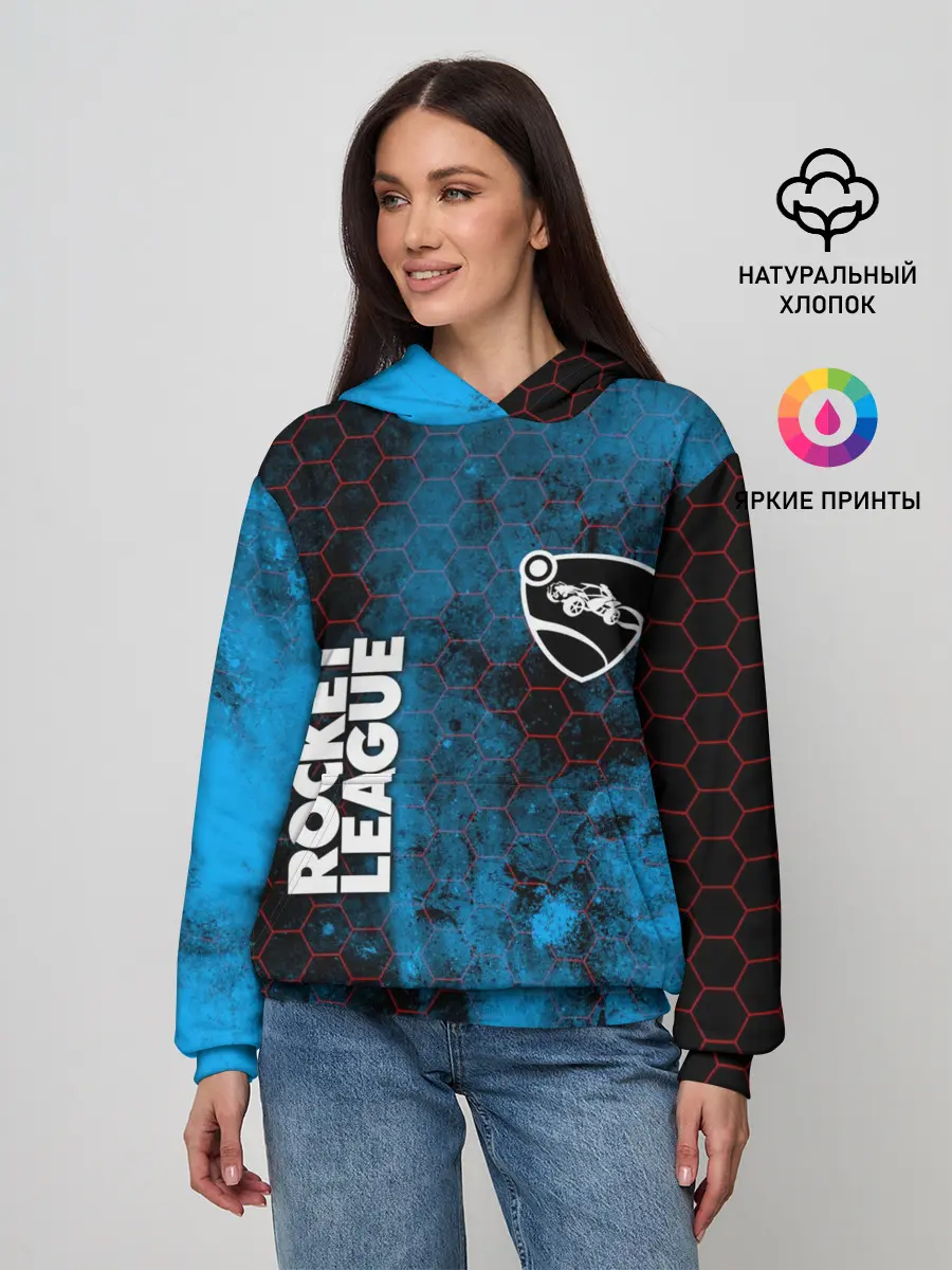 Женское худи / ROCKET LEAGUE