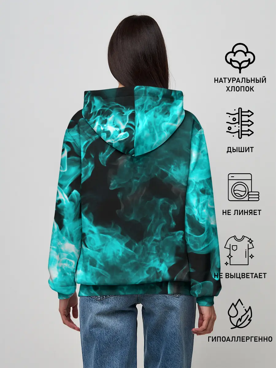 Женское худи / ОГОНЬ