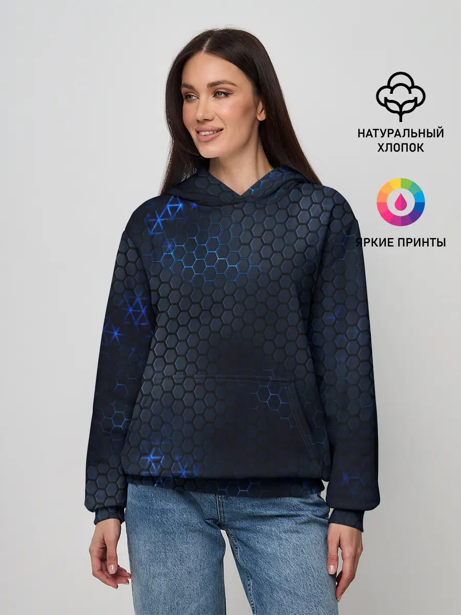 Женское худи / СТАЛЬНАЯ БРОНЯ | STEEL ARMOUR