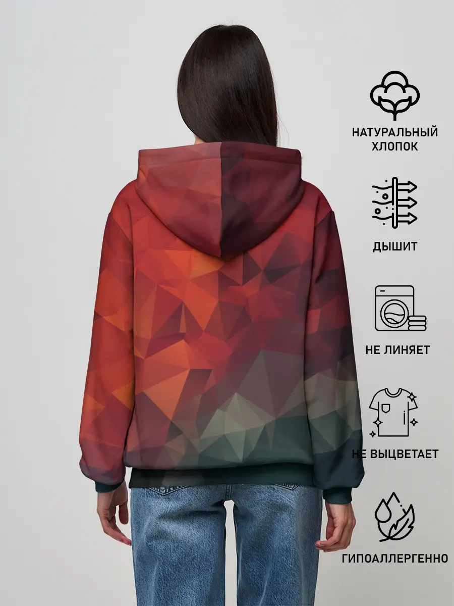 Женское худи / АБСТРАКЦИЯ.