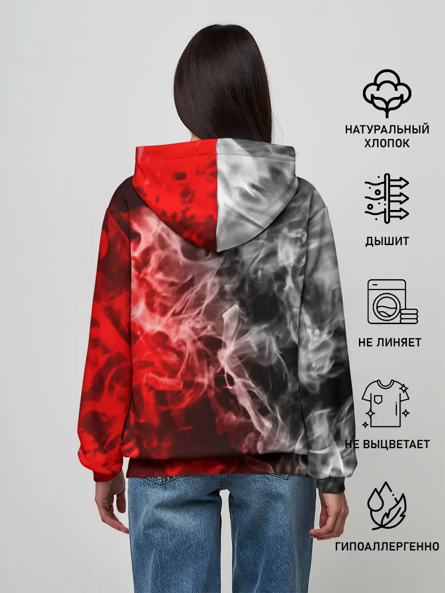 Женское худи / БИТВА ОГНЕЙ