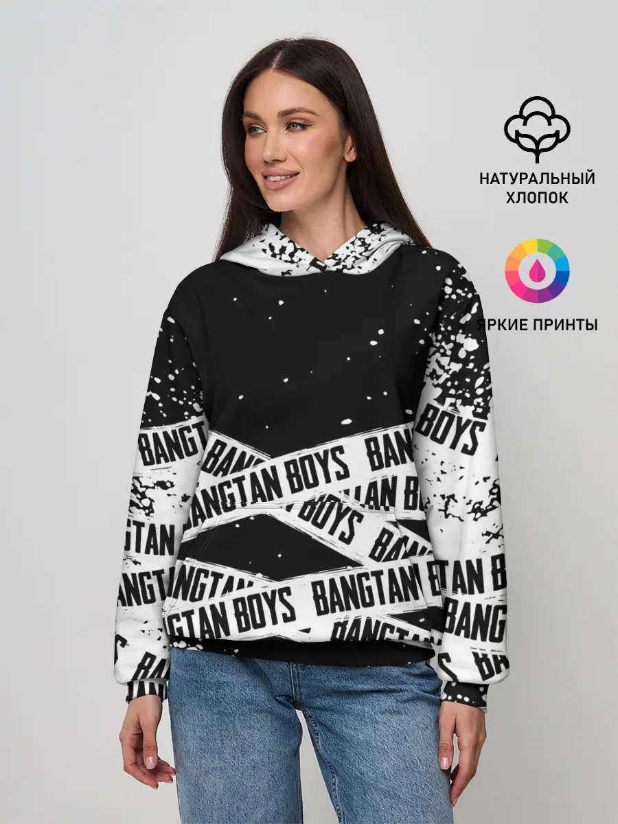 Женское худи / BTS / БТС