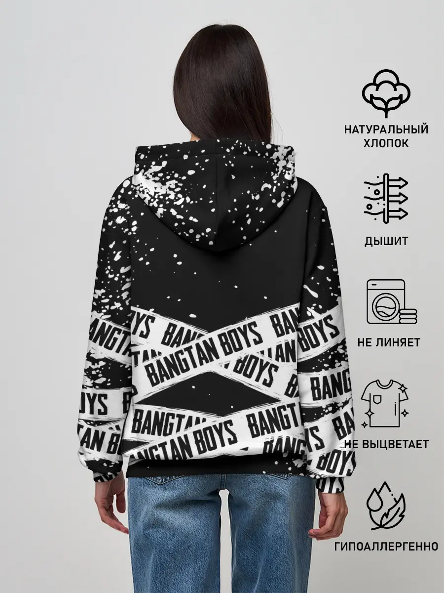 Женское худи / BTS / БТС