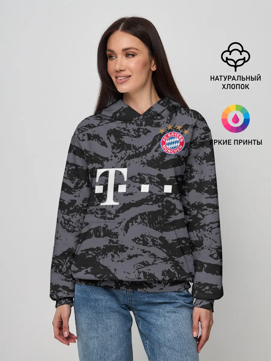 Женское худи / Bayern away gk 18-19