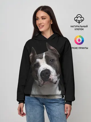 Женское худи / Американский питбуль