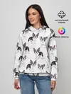Женское худи / Французские бульдоги в очках