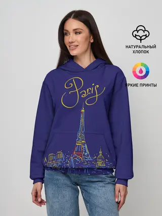 Женское худи / Париж