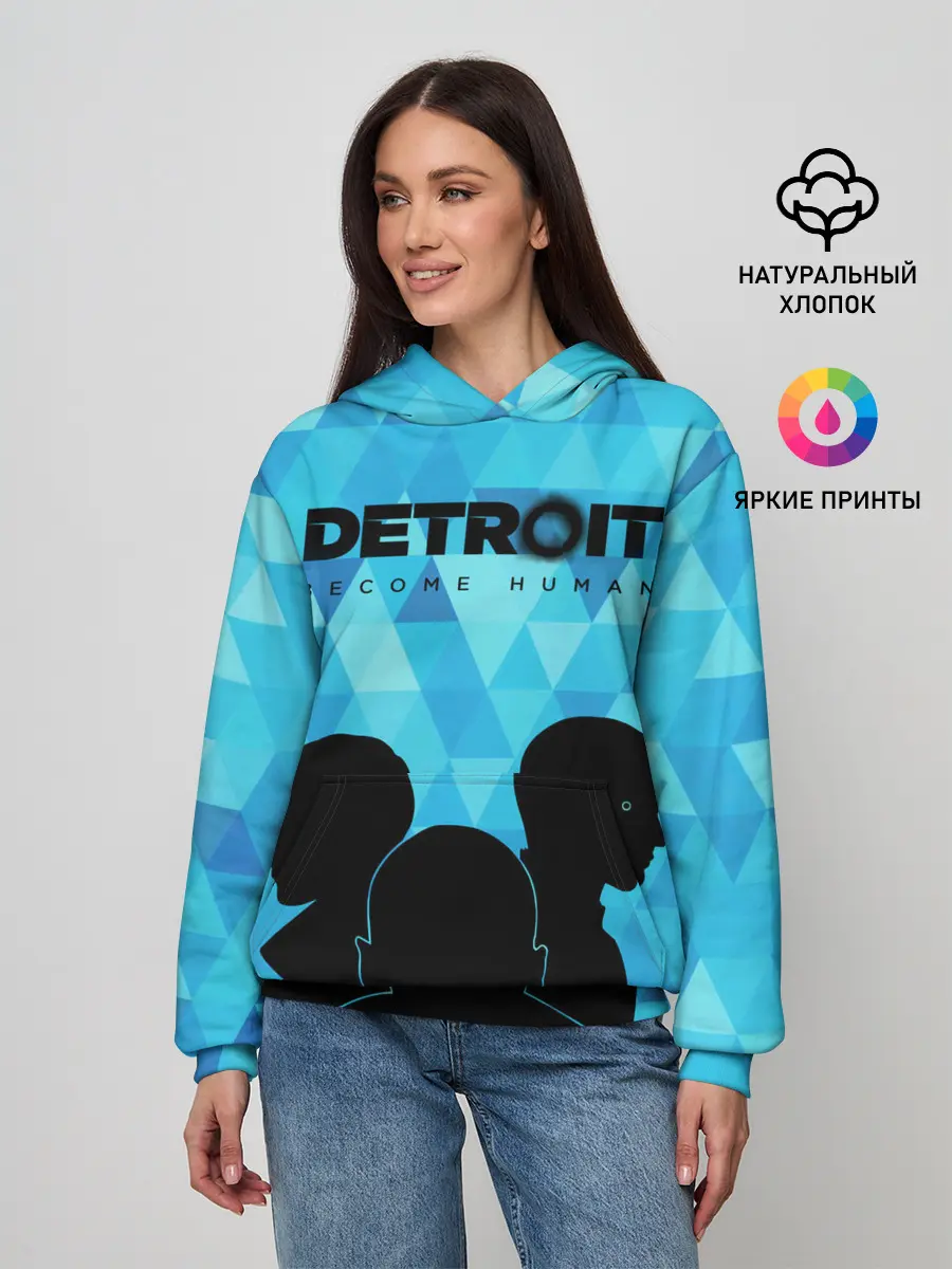 Женское худи / Detroit: Become Human.
