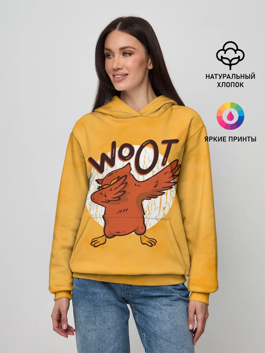 Женское худи / Сова Dab