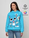 Женское худи / Happy cat