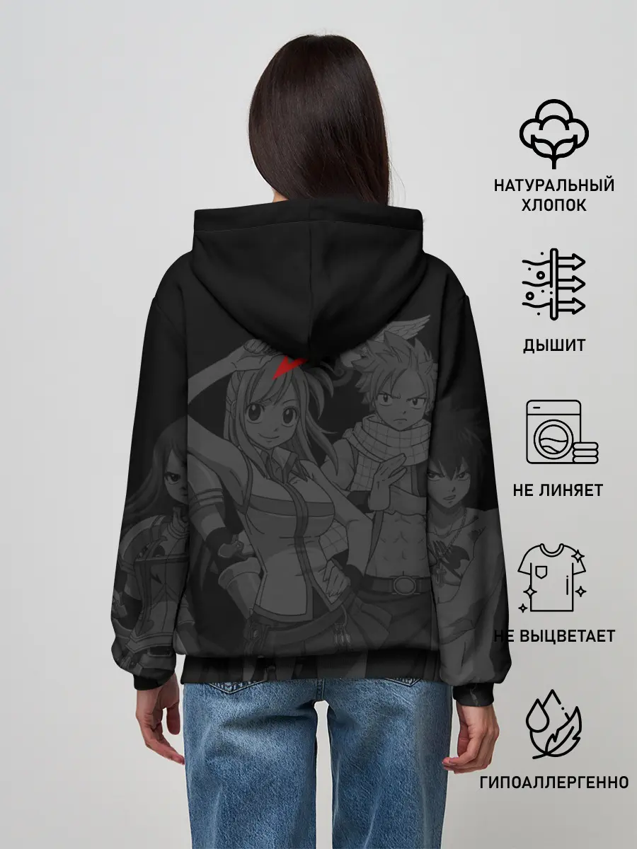 Женское худи / Fairy Tail, Нацу