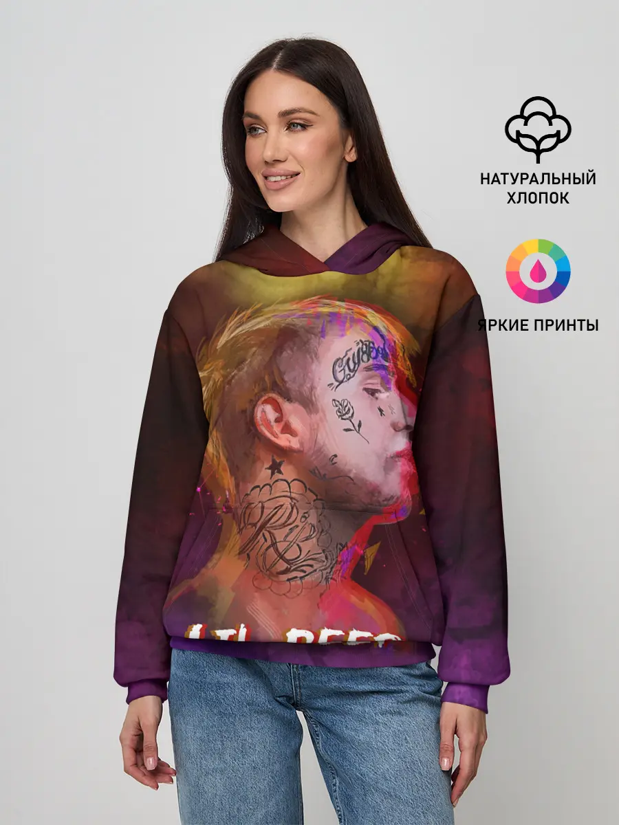 Женское худи / Lil Peep ART
