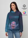 Женское худи / Fortnite x Marshmello