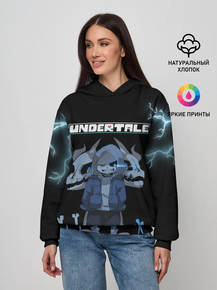 Женское худи / Undertale.