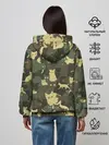 Женское худи / Кошачий камуфляж