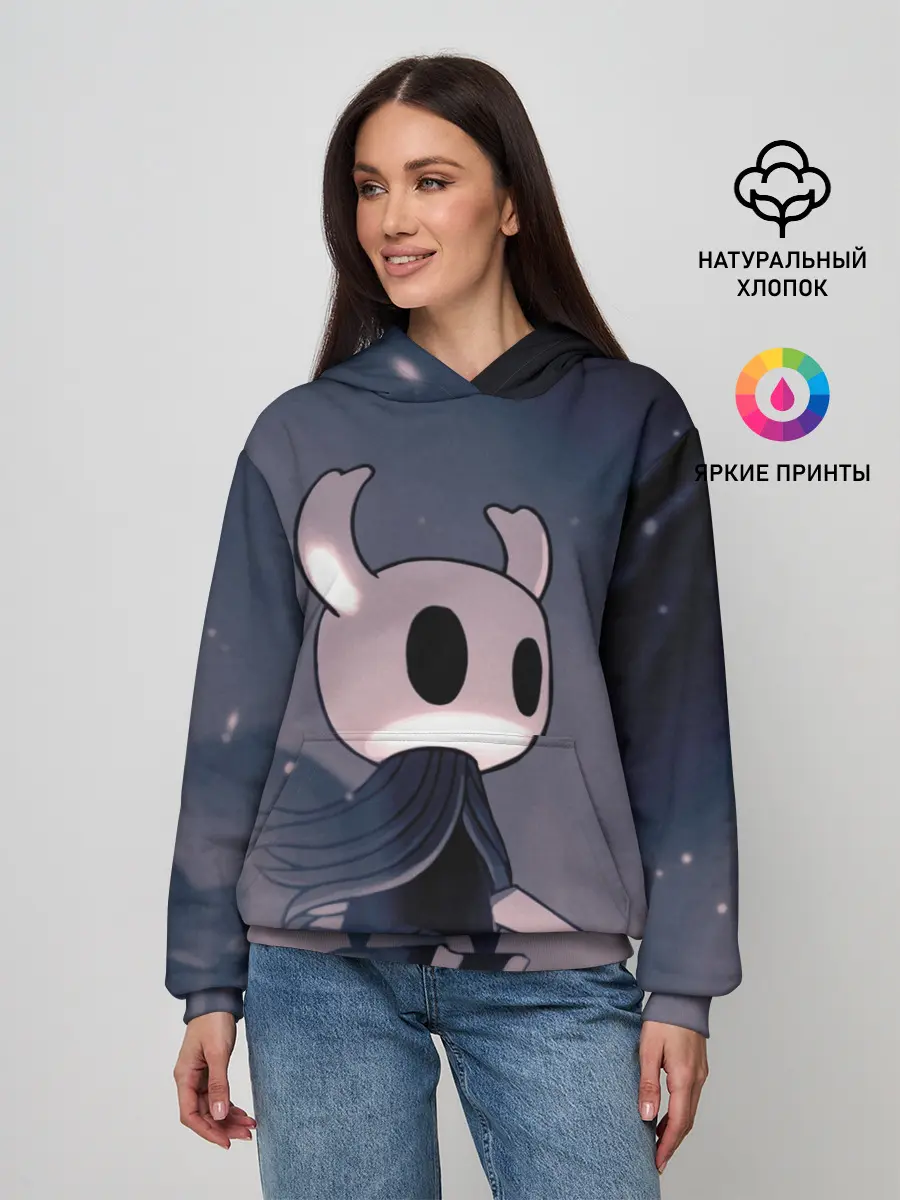 Женское худи / Рыцарь - HOLLOW KNIGHT